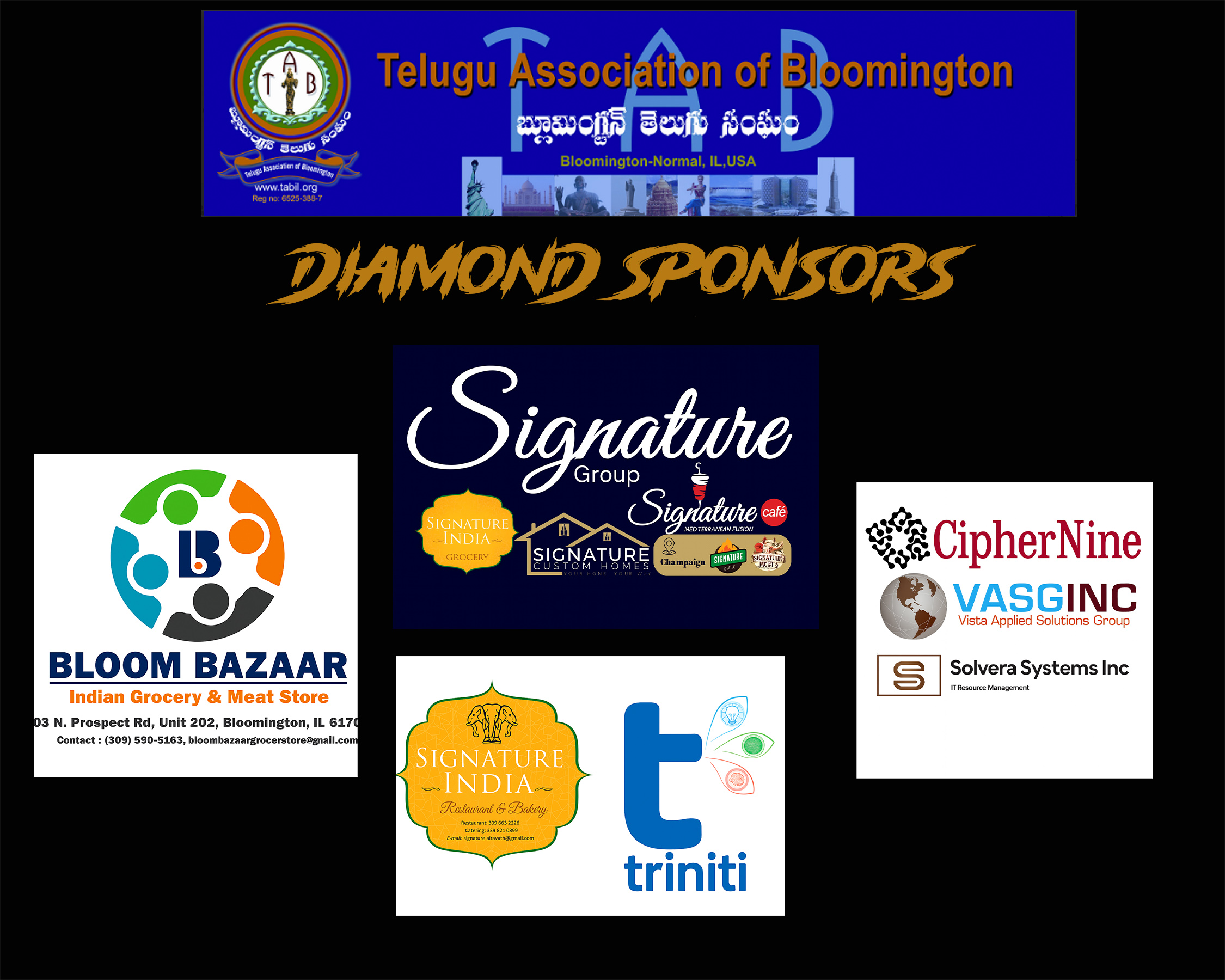 Diamond Sponsors