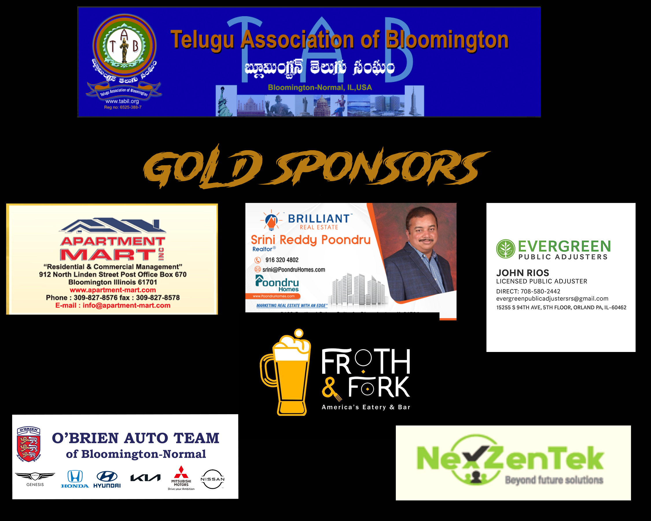 Gold Sponsors